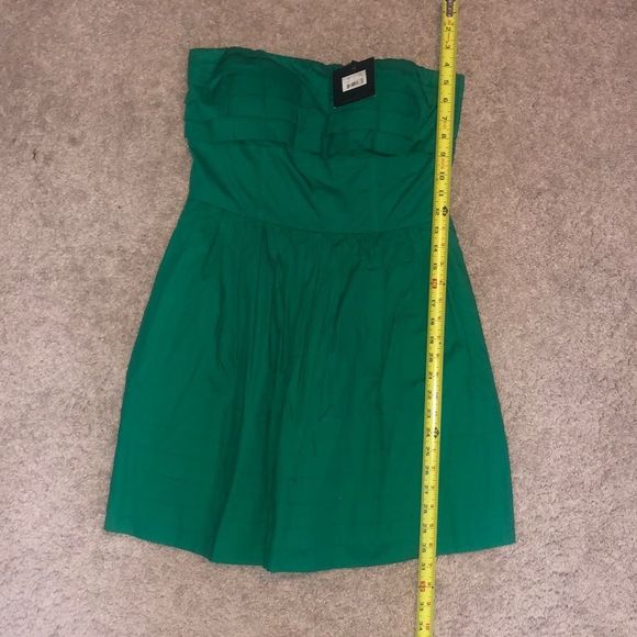 Jack by BB Dakota NWT Strapless Dress in Glass Green Sz Medium St Patrick's Day - Picture 14 of 14